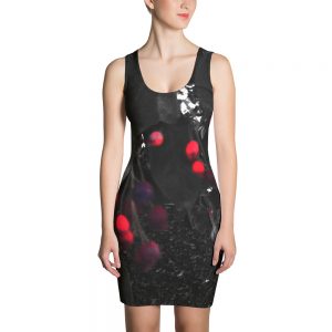 Red Berry Tree Sublimation Cut & Sew Dress
